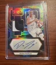 2024 Panini Select WNBA Diana Taurasi Tie Dye Memorabilia Patch Auto /25 GOAT