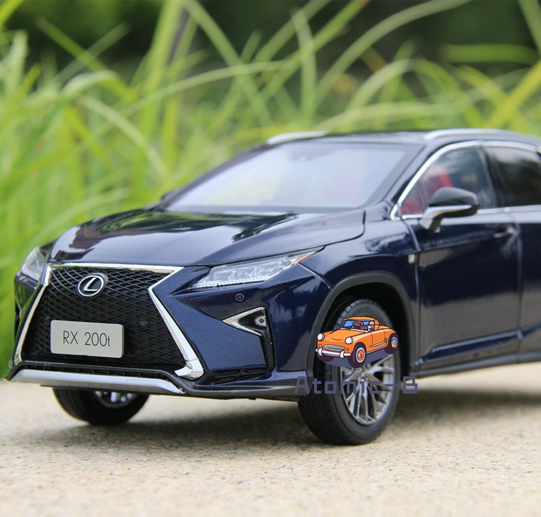 Original 1/18 LEXUS RX200T RX Blue Diecast Car ModelToy Collection Gift ...