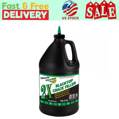 Latex-ite 1 Gal. 2X Premium Blacktop Crack Filler