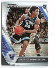 2021 Panini Prizm Draft Picks #43 Jeremiah Robinson-Earl Villanova Wildcats
