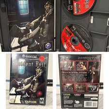 Resident Evil (Nintendo GameCube) Complete CIB 2-Disc Authentic Black Label