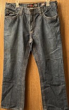 Ariat FR Relaxed Boot M4 USA Fabric Men  s 35x30 Blue Jeans