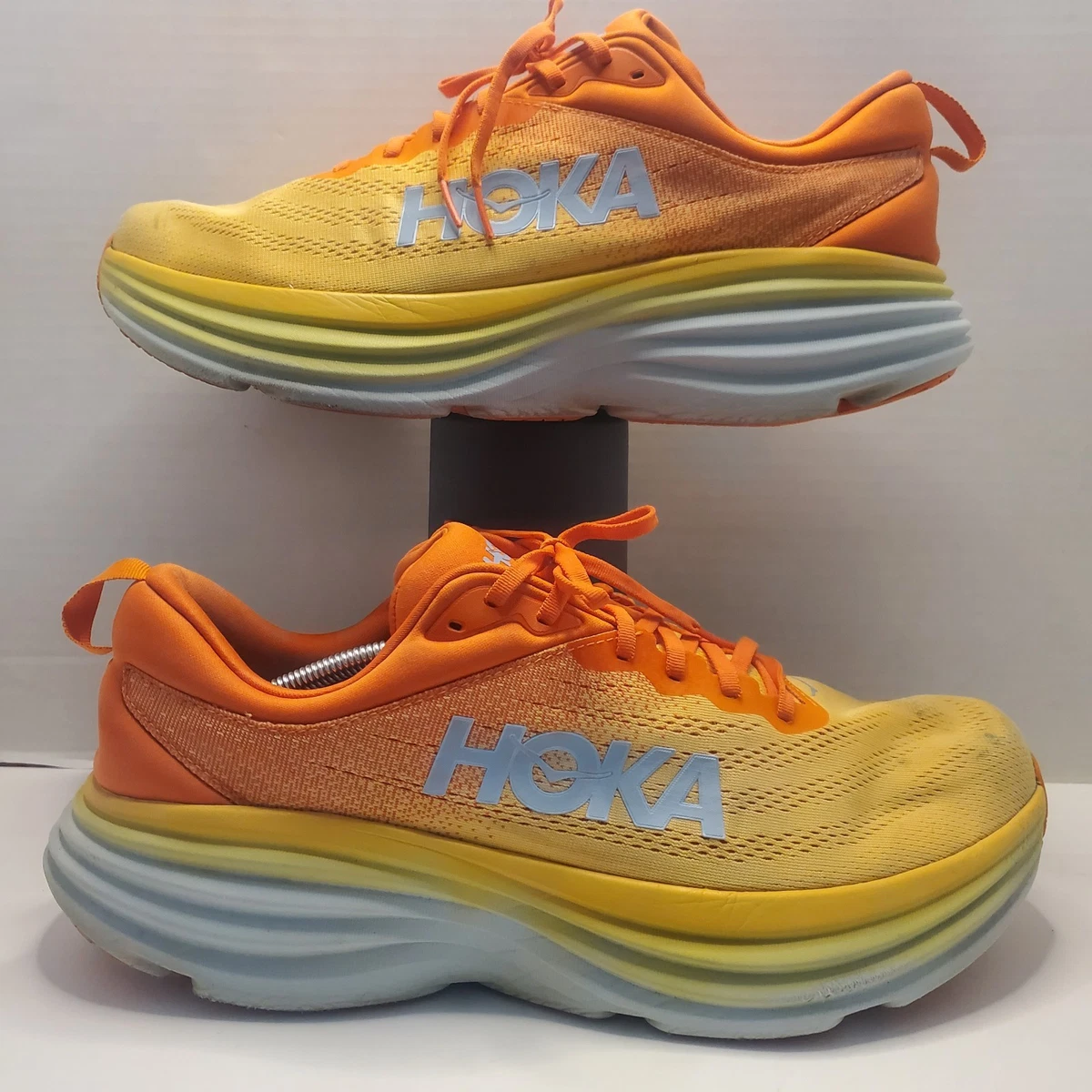 Hoka One One Bondi 8 Wide Low Orange for sale | eBay