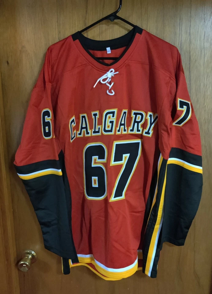 Camiseta Calgary Flames autografada personalizada Michael Frolík (certificado de autenticidade Beckett) muito boa - Imagem 3 de 4