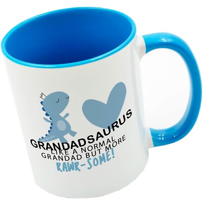 Grandad Mug   Grandadsaurus | Gift for Birthday, Christmas & Father s Day