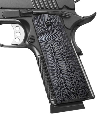 1911 Full Size Pistol Grips - Fits Colt, Smith & Wesson, Ruger, Taurus, SIG, Kimber (Gold)