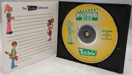 Vintage 1996 Theatrix Hollywood High P/N: 108-10-101 - Picture 2 of 3
