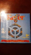 Kefer Wooden Puzzle Brain Teaser- The Oracle of Wisdom. Ages 8+. Challenging 