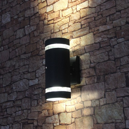 11W LED Dusk to Dawn Sensor Outdoor Wall Mount Lamp Fixture Up/Down Porch Light - Picture 18 of 26