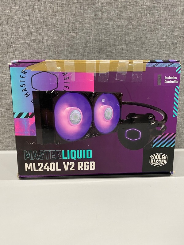 CoolerMaster MasterLiquid ML240L RGB V2, Close-Loop AIO CPU Liquid Cooler, Gen3