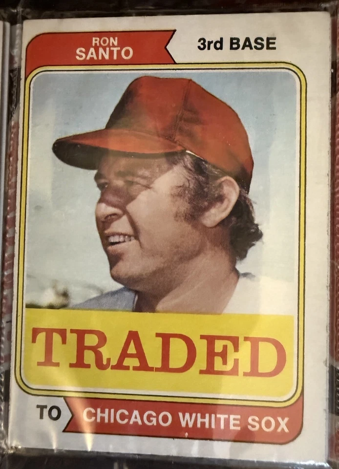 1974 Topps Holiday Rack Pack HOF’ers Jim Hunter; Ron Santo, Harmon Killebrew - Image 4 of 4