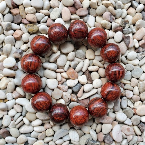 Increíble pulsera de 13 cuentas Akar Laka Dalbergia Parviflora 18 mm Kayu Menang #66 - Imagen 3 de 4