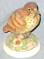 Kelvin's Wood Thrush Porcelain Figurine (Kelvins B-743 Japan)