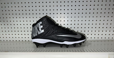 Nike Zoom Code Elite 3/4 TD Mens Football Cleats Size 11.5 Black Gray 603368-002