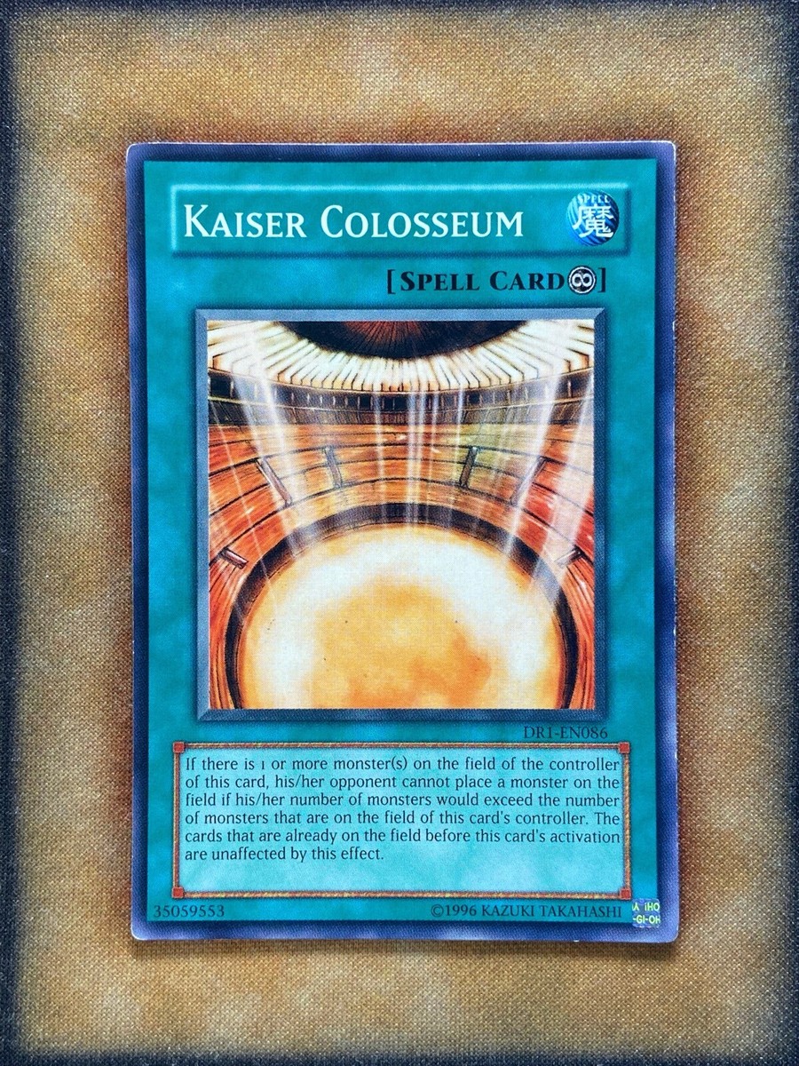 colosseum yugioh card Gallery:Kaiser | Yu-Gi-Oh! Wiki Yugioh Kaiser Colosseum DR1-EN086 Common