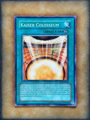 colosseum yugioh card Yugioh Kaiser Colosseum DR1-EN086 Common LP