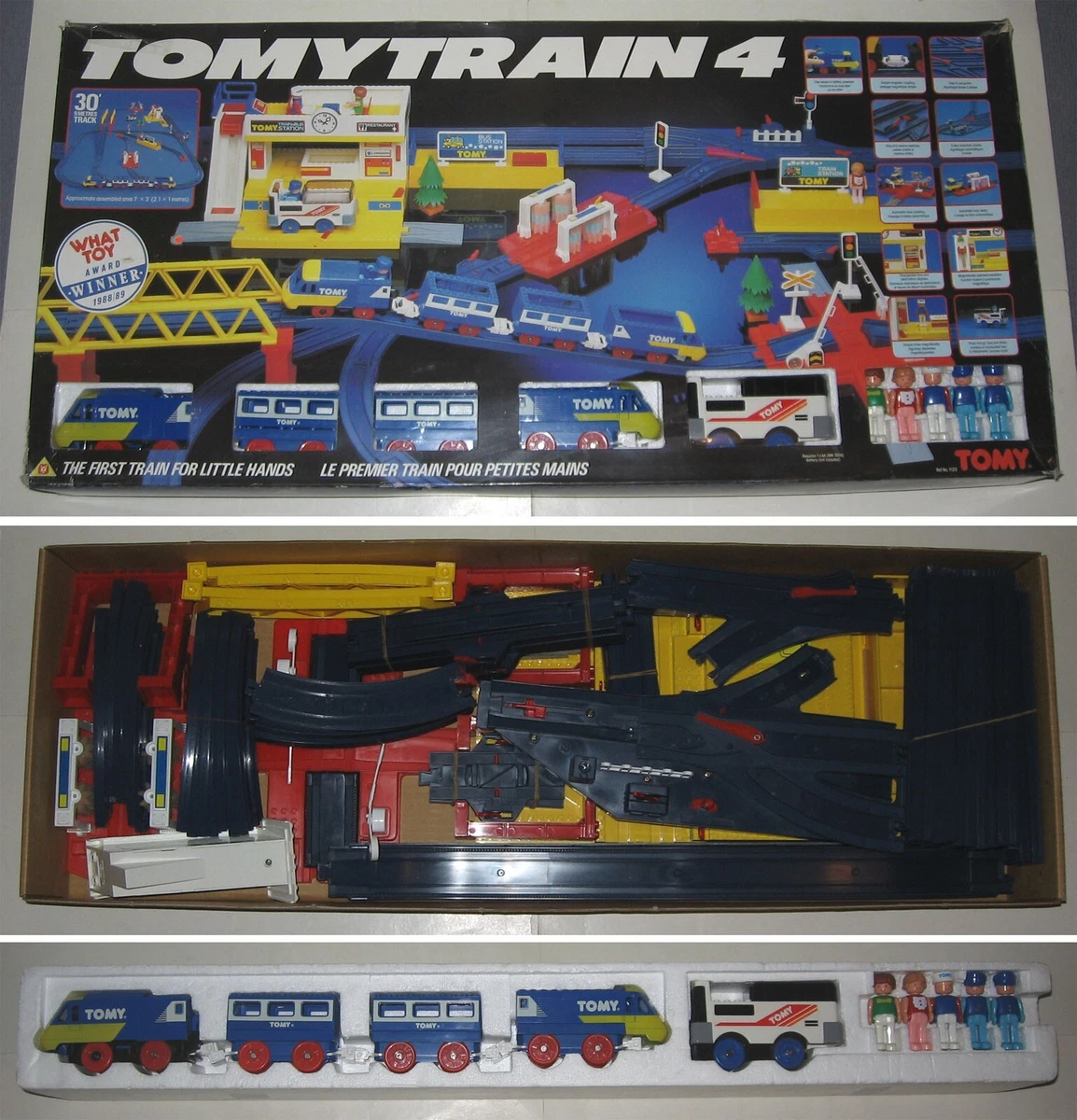 Train Playmobil Vintage 1980 – Ensemble Testé Et Fonctionnel, Fabriqué En Allemagne