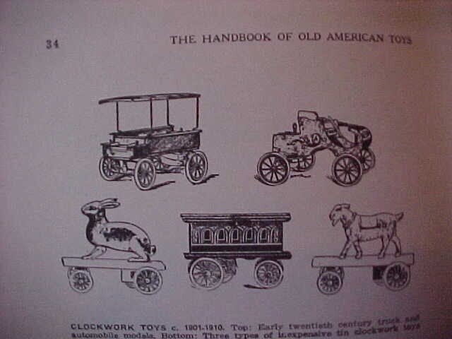 HANDBOOK OF OLD AMERICAN TOYS by LOUIS HERTZ ANTIQUES ID (1947 FE