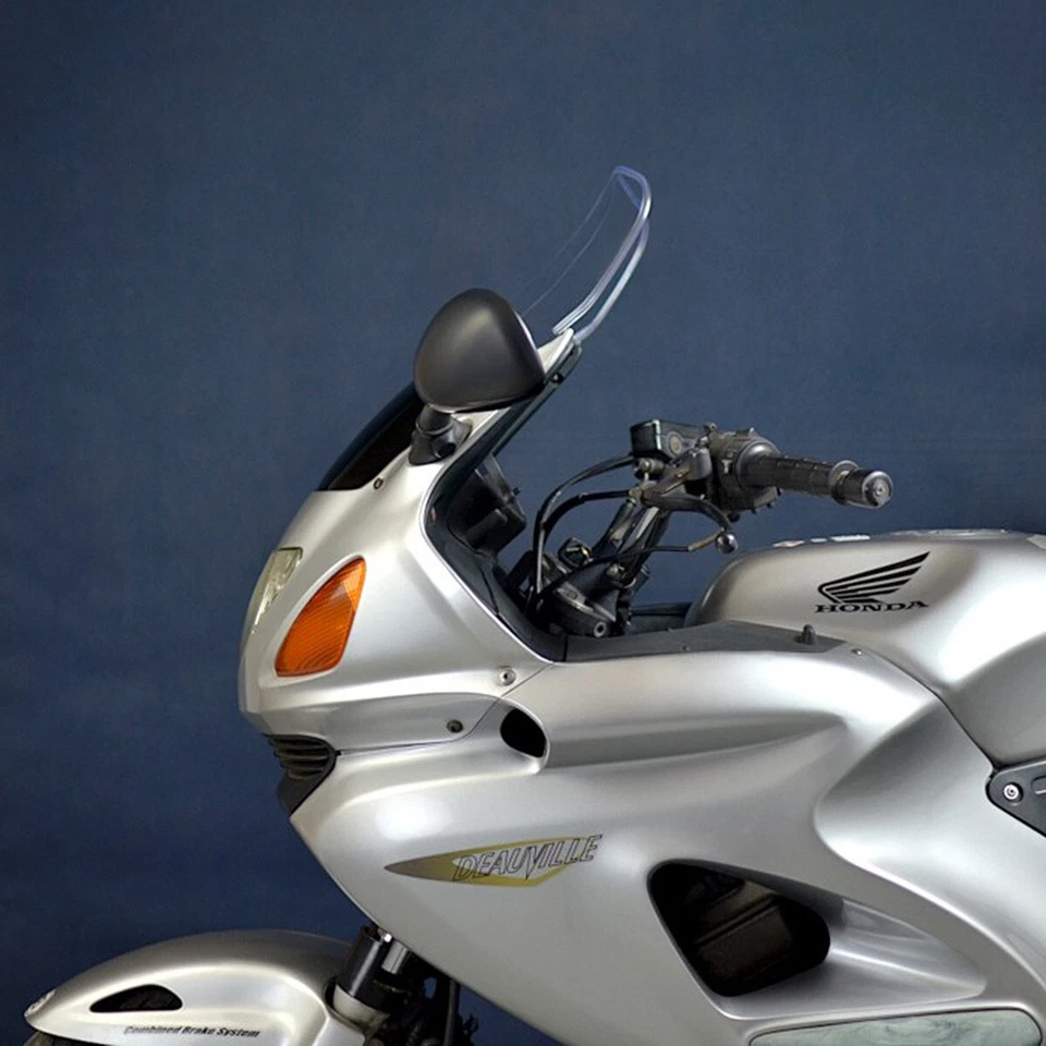 HONDA NT 650 V DEAUVILLE 1998-2005 HAUTE PARE-BRISE TOURING ÉCRAN 4 COULEURS - Photo 2/4