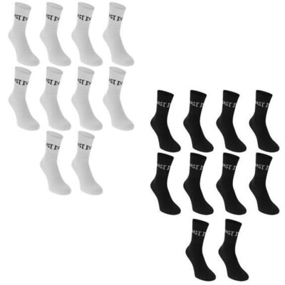 Everlast 10 Paar Herren Sport Tennis Socken 39-42, 43-46