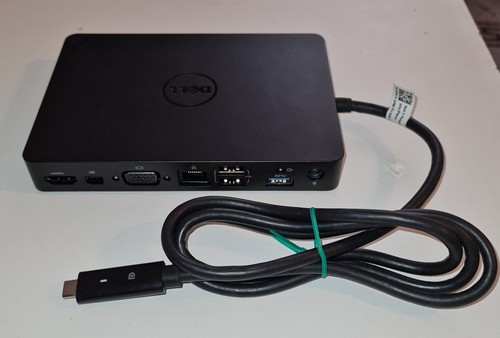 Station d'Accueil Dell WD15 USB-C Mini-DisplayPort HDMI Power supply Dell 130w - Photo 3/9