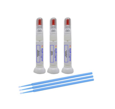 Lackstift Set geeignet für Skoda: F7A  Stahlgrau/ Klarlack/ Grundierung LF7A/ M3