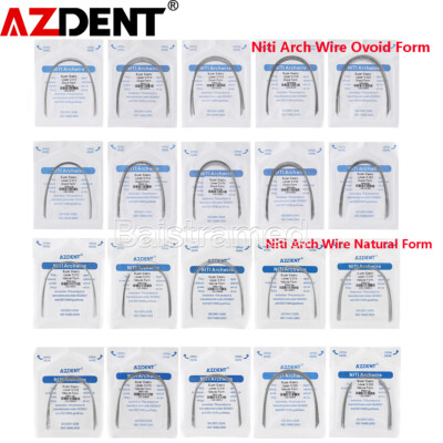 #ad #ad AZDENT Dental Orthodontic Super Elastic Niti Arch Wire Round Ovoid Nature Form $144.31