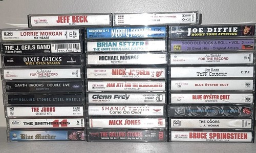 Vintage Rock Cassettes (Rolling Stones) (The Doors) (Joan Jett) - Foto 4 di 4