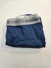 GILDAN BRAND MEN'S PACIFIC BLUE COTTON BRIEFS SIZE XL 40-42 