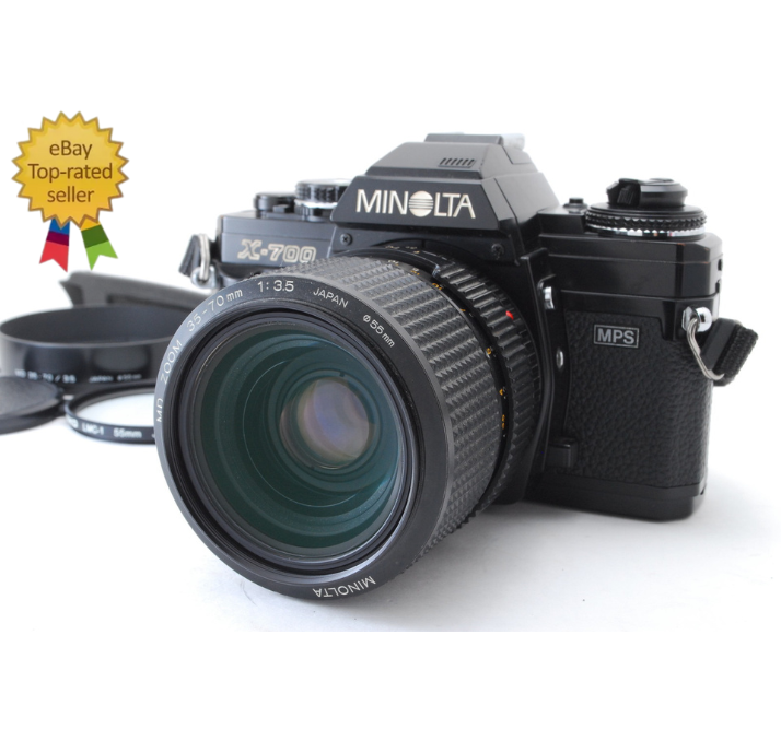 MINOLTA：X-700MPS、レンズMD35～70/3.5、Φ：55mm （MINOLTA