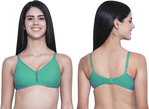 Vollständige Abdeckung BH ungepolstert solide Innenseite bequem Dessous für Frauen Geschenk - Bild 35 von 35