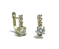 9ct Yellow Gold Leverback Huggie Earrings Gift Boxed 9ct Yellow Gold Leverback Huggie Earrings Gift Boxed