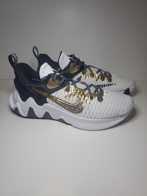 Nike Giannis Immortality Championship White Gold Mens Shoes CZ4099