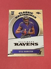 2022 Panini Classics Classic Beginnings Silver Kyle Hamilton #CB-25 Rookie RC