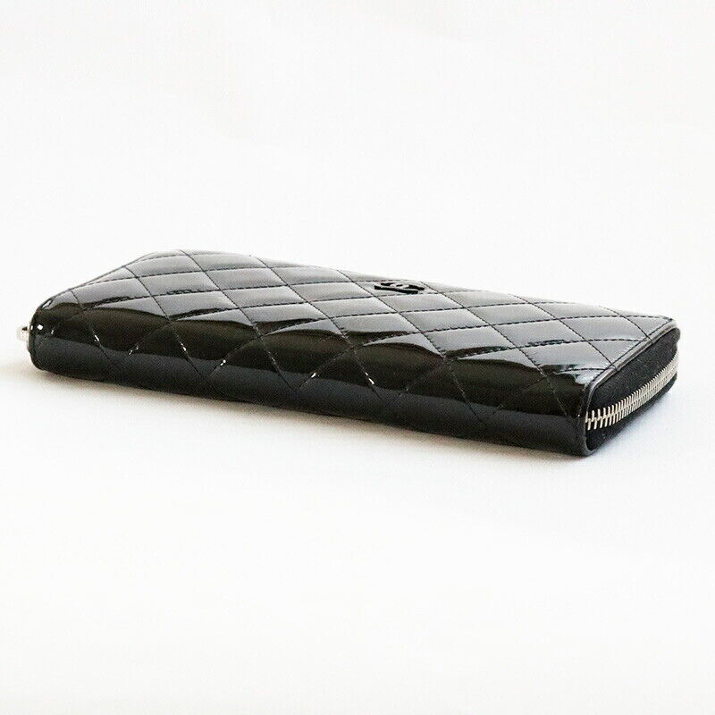 Chanel Matelasse Round Zipper Long Wallet Women'S Men'S Chanel Matelasse Round Zipper Long Wallet Women'S Men'S