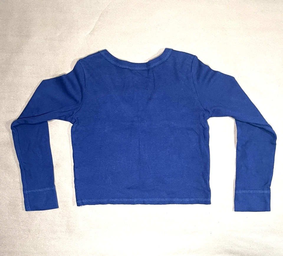 Suéter Cárdigan Azul Naartjie Niños Niñas - Talla 6 - Usado en Excelente Condición Foto 2 de 4