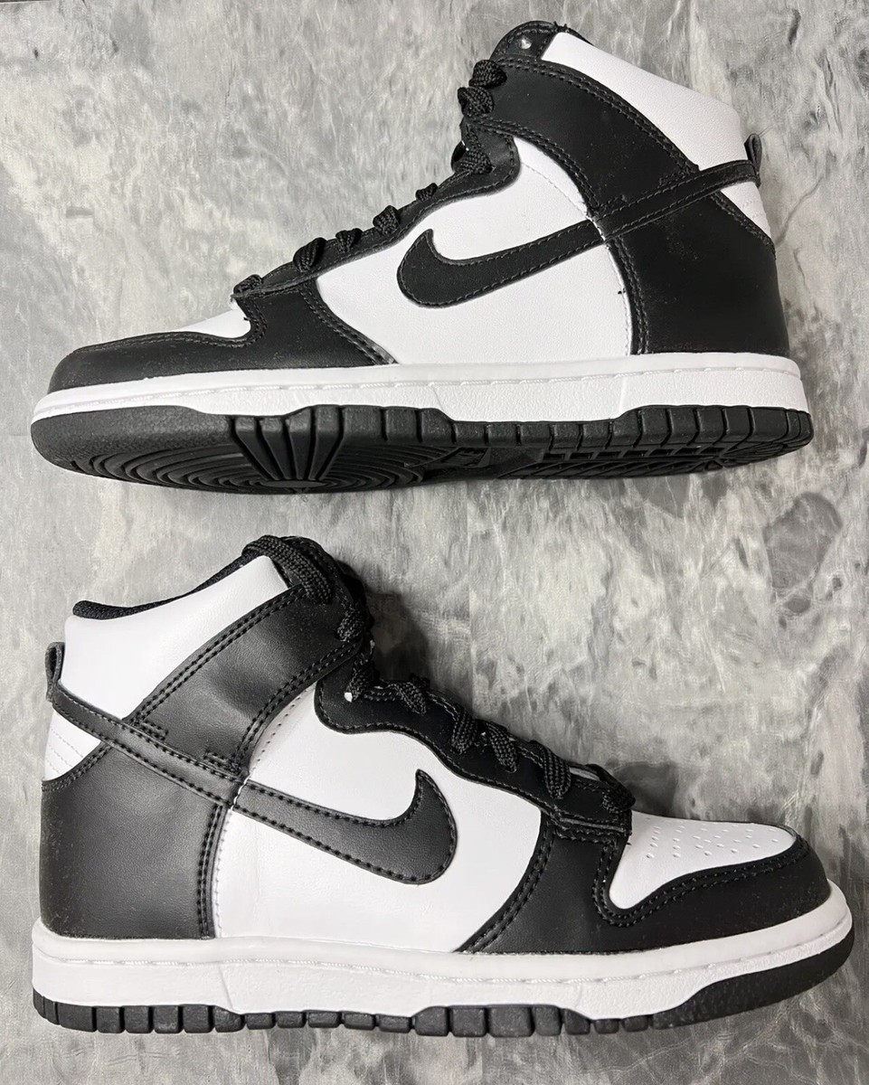 Brand New 🔥Nike Dunk High Panda Black White GS Size 5.5Y Brand New 🔥Nike Dunk High Panda Black White GS Size 5.5Y