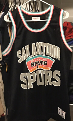 mitchell ness jersey Spurs drop step