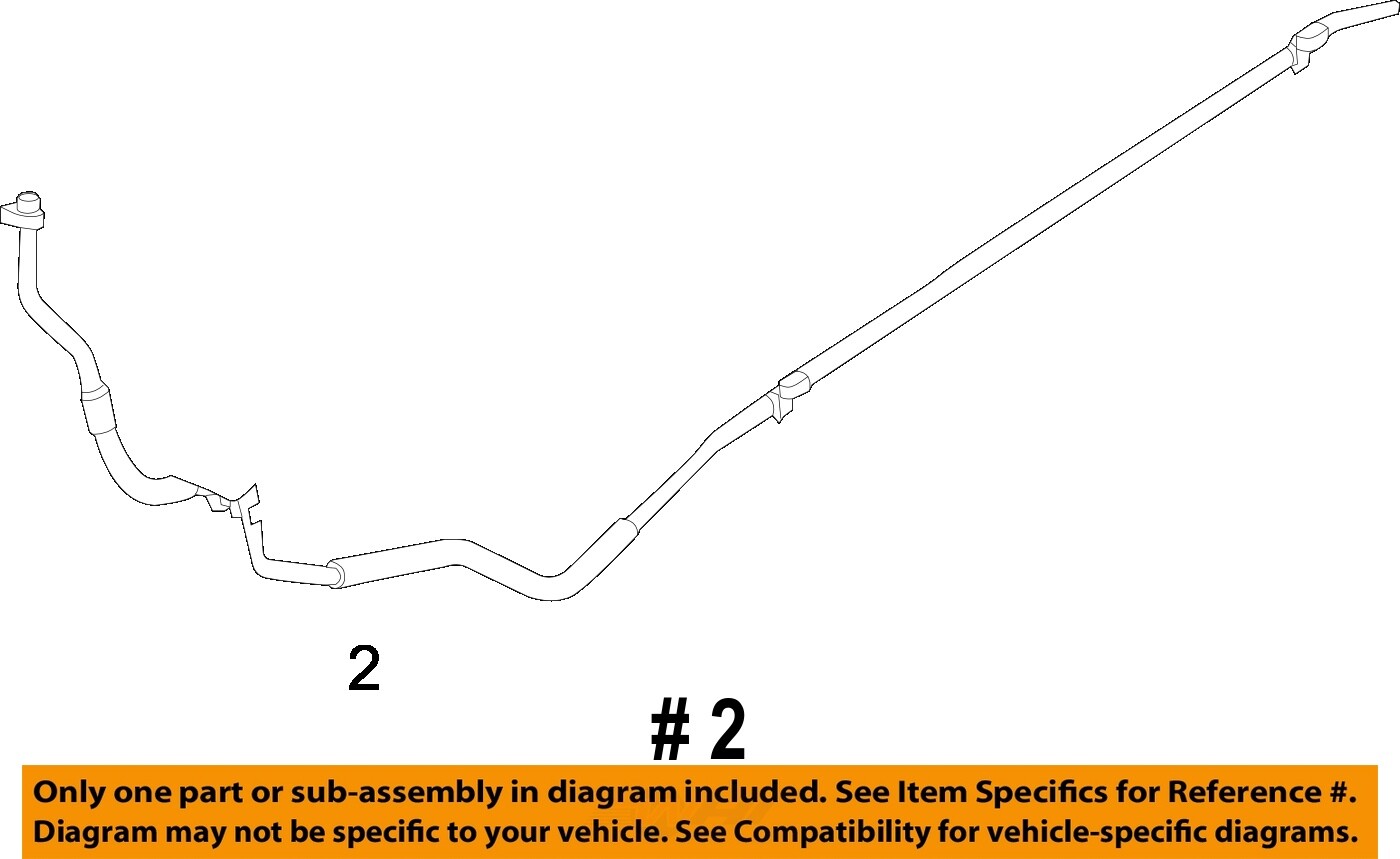 FORD OEM 1115 Explorer 3.5LV6 Rear Ac LinesA/C Ac Line DB5Z19867B eBay