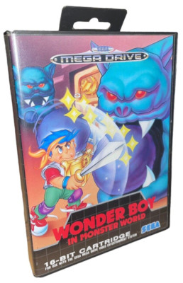SEGA Mega Drive - Wonder Boy In Monster World - OVP - ohne Anleitung - Getetstet