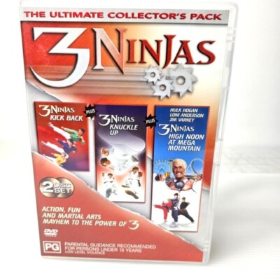 3 Ninjas Ultimate Collectors Pack (3 Movies - Kick Back, Knuckle Up & High Noon)