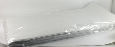 Weiße Papier Einweg Tischdecken x 25 Tischdecken 90 cm Party Catering 