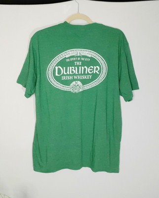 The Dubliner Irish Whiskey Liquor Men S Green Large T Shirt Very Important Tee Ebay