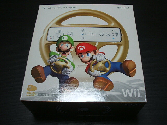 ゴールデンハンドル マリオカートWii Wiiマリオカートゴールデンハンドル - メルカリ