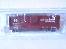 Atlas Ho 40' Boxcar, Santa Fe 33830