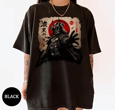Vintage Samurai Darth Vader Antique Japanese Unisex Adult Kid Tee 280504