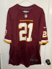 Nike Washington Redskins Commanders Sean Taylor #21 Jersey On-Field Men's L NWT