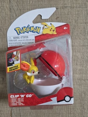 Pokemon Fennekin with Friend Ball Clip 'N' Go Figure New (Read Description)