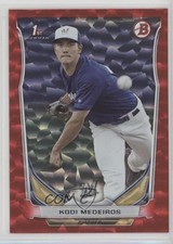 2014 Bowman Draft Red Ice 134/150 Kodi Medeiros #DP9 z1r
