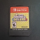 Nintendo New Super Mario Bros. U Deluxe Multiplayer Switch Game Cartridge